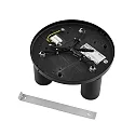 Deko-Light ceiling luminaire CAN TILT ROUND Ø 25CM 3 flames, round, cardanic swivelling GU10 IP20, black