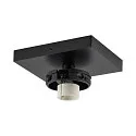 Deko-Light Loftlampe CAN TILT SQUARE BASE 11CM MIX'N MATCH 1/3 1-flamme, firkantet, uden skærm, kardanisk drejning GU10 IP20, sort