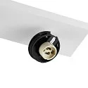 Loftlampe CAN TILT SQUARE BASE 48CM MIX'N MATCH 1/3 3-flammer, firkantet, uden skærm, kardanisk drejning GU10 IP20, hvid