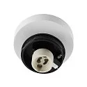Deko-Light ceiling luminaire CAN TILT ROUND BASE Ø 8CM MIX‘N MATCH 1 flame, round, without shade, cardanic swivelling GU10 IP20, white
