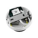 Deko-Light ceiling luminaire CAN TILT ROUND BASE Ø 8CM MIX‘N MATCH 1 flame, round, without shade, cardanic swivelling GU10 IP20, white