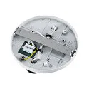 Deko-Light spotlight bar CAN TILT ROUND BASE Ø 20CM MIX‘N MATCH 2 flames, round, without shade, cardanic swivelling GU10 IP20, white