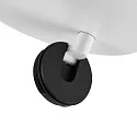 Deko-Light spotlight bar CAN TILT ROUND BASE Ø 20CM MIX‘N MATCH 2 flames, round, without shade, cardanic swivelling GU10 IP20, white
