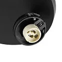 Deko-Light ceiling luminaire CAN TILT ROUND BASE Ø 20CM MIX‘N MATCH 2 flames, round, without shade, cardanic swivelling GU10 IP20, black