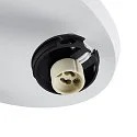 Deko-Light Loftlampe CAN TILT ROUND BASE Ø 25CM MIX‘N MATCH 3-flammer, rund, uden skærm, kardanisk drejning GU10 IP20, hvid