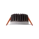  LED Loftindbygningslampe COB 95 rund, 13W, strøm konstant, 34,8V DC, 350mA, 4000K, hvid