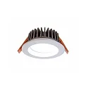  LED Loftindbygningslampe COB 95 rund, 13W, strøm konstant, 34,8V DC, 350mA, 4000K, hvid