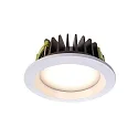  LED Loftindbygningslampe COB 170 rund, 25W, strøm konstant, 35V DC, 700mA, 3000K, hvid