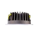  LED Loftindbygningslampe COB 210 rund, 37W, strøm konstant, 35V DC, 1050mA, 4000K, hvid