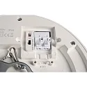 Deko-Light Loftindbygningslampe ZAURAK 180, spændingskonstant, 220-240V AC/50-60Hz, 12W, hvid
