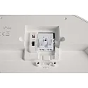 Deko-Light Loftindbygningslampe ZAURAK 300, spændingskonstant, 220-240V AC/50-60Hz, 25W, hvid