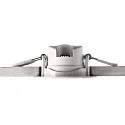 Deko-Light LED Loftindbygningslampe SMD-68-230V-rund, IP20, 36° drejelig, 220-240V AC / 50-60Hz, 6.5W 4000K 550lm 45°, hvid
