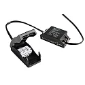 Deko-Light Indbygget spotlys DIONE IP44 DIM 830 svingbar, kablet gennem IP44, sort dæmpbar
