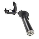 Deko-Light Indbygnings loftlampe SLIM cylindrisk, justerbar, UGR < 19 IP20, kulsort dæmpbar