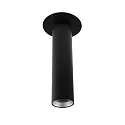 Deko-Light Indbygnings loftlampe SLIM cylindrisk, justerbar, UGR < 19 IP20, kulsort dæmpbar
