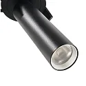 Deko-Light Indbygnings loftlampe SLIM cylindrisk, justerbar, UGR < 19 IP20, kulsort dæmpbar