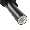 Deko-Light Indbygnings loftlampe SLIM cylindrisk, justerbar, UGR < 19 IP20, kulsort dæmpbar