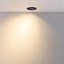 Deko-Light Indbygget spotlys SURTUR TILT 68 CCT svingbar, CCT Switch IP20/IP44, sort dæmpbar