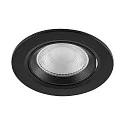 Deko-Light Indbygget spotlys SURTUR TILT 83 CCT svingbar, CCT Switch IP20/IP44, sort dæmpbar