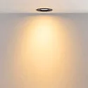 Deko-Light Indbygget spotlys SURTUR TILT 83 CCT svingbar, CCT Switch IP20/IP44, sort dæmpbar