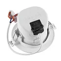 Indbygget spotlys SURTUR TILT 83 DTW svingbar, Dim-To-Warm IP20/IP44, hvid dæmpbar