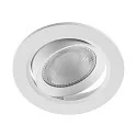 Indbygget spotlys SURTUR TILT 83 DTW svingbar, Dim-To-Warm IP20/IP44, hvid dæmpbar