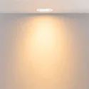 Indbygget spotlys SURTUR TILT 83 DTW svingbar, Dim-To-Warm IP20/IP44, hvid dæmpbar