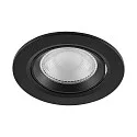 Deko-Light Indbygget spotlys SURTUR TILT 83 DTW svingbar, Dim-To-Warm IP20/IP44, sort dæmpbar