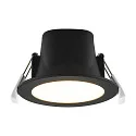 Deko-Light Downlight ACRUX PRO 68 stiv, CCT Switch, UGR < 19 IP20/ IP54, blank, sort dæmpbar