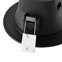 Deko-Light Downlight ACRUX PRO 82 stiv, CCT Switch, UGR < 19 IP20/ IP54, blank, sort dæmpbar