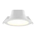 Downlight ACRUX PRO 120 stiv, CCT Switch, UGR < 19, multipower IP20/ IP54, blank, hvid dæmpbar