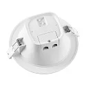 Downlight ACRUX PRO 120 stiv, CCT Switch, UGR < 19, multipower IP20/ IP54, blank, hvid dæmpbar
