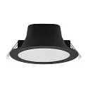 Downlight ACRUX PRO 120 stiv, CCT Switch, UGR < 19, multipower IP20/ IP54, blank, sort dæmpbar