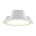 downlight ACRUX PRO 145 rigid, CCT Switch, UGR < 19, multipower IP20/ IP54, glossy, white dimmable