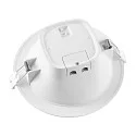 downlight ACRUX PRO 145 rigid, CCT Switch, UGR < 19, multipower IP20/ IP54, glossy, white dimmable
