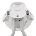 Downlight ACRUX PRO 190 stiv, CCT Switch, UGR < 19, multipower IP20/ IP54, blank, hvid dæmpbar