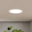 Downlight ACRUX PRO 190 stiv, CCT Switch, UGR < 19, multipower IP20/ IP54, blank, hvid dæmpbar