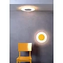 Deko-Light LED Ceiling luminaire ZANIAH 37, 18W, 3000K, IP20, dimmable, yellow