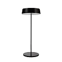 Table lamp MIRAM foot and head bundle, 3,7V DC, 2,20 W, black