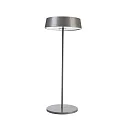 Table lamp MIRAM foot and head bundle, 3,7V DC, 2,20 W, grey
