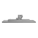 3-faset lampe DRACONIS 230V, 220-240V AC/50Hz, 72W, hvid aluminium