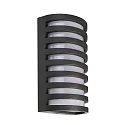 Udendørs wall luminaire GRUMIUM ROUND III rund, omskiftelig IP54, mørkegrå, satin, hvid 