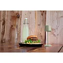 Deko-Light battery table lamp CANIS MINI GASTRO with touch dimmer, with charger, 15 pcs. IP65, dark grey, mat dimmable