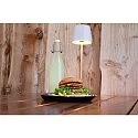 Batteri bordlampe CANIS GASTRO M med touch-dæmper, med oplader, 6 stk. IP65, mat, grafitsort dæmpbar