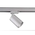 Deko-Light 3-Faset Spot CAN, 220-240V AC / 50-60Hz, GU10 LED maks. 7.5W, drejelig og svingbar, sølv