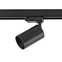 Deko-Light 3-Faset Spot CAN, 220-240V AC / 50-60Hz, GU10 LED maks. 7.5W, drejelig og svingbar, sort