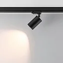 Deko-Light 3-Faset Spot CAN, 220-240V AC / 50-60Hz, GU10 LED maks. 7.5W, drejelig og svingbar, sort