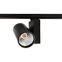 3-faset spot AARON, 220-240V AC/50-60Hz, 79W, 3000K, sort