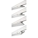 Deko-Light 3-phase luminaire LINEAR PRO TILT IP20, traffic white 