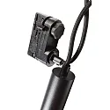 Deko-Light 3-faset pendul SLIM IP20, kulsort dæmpbar